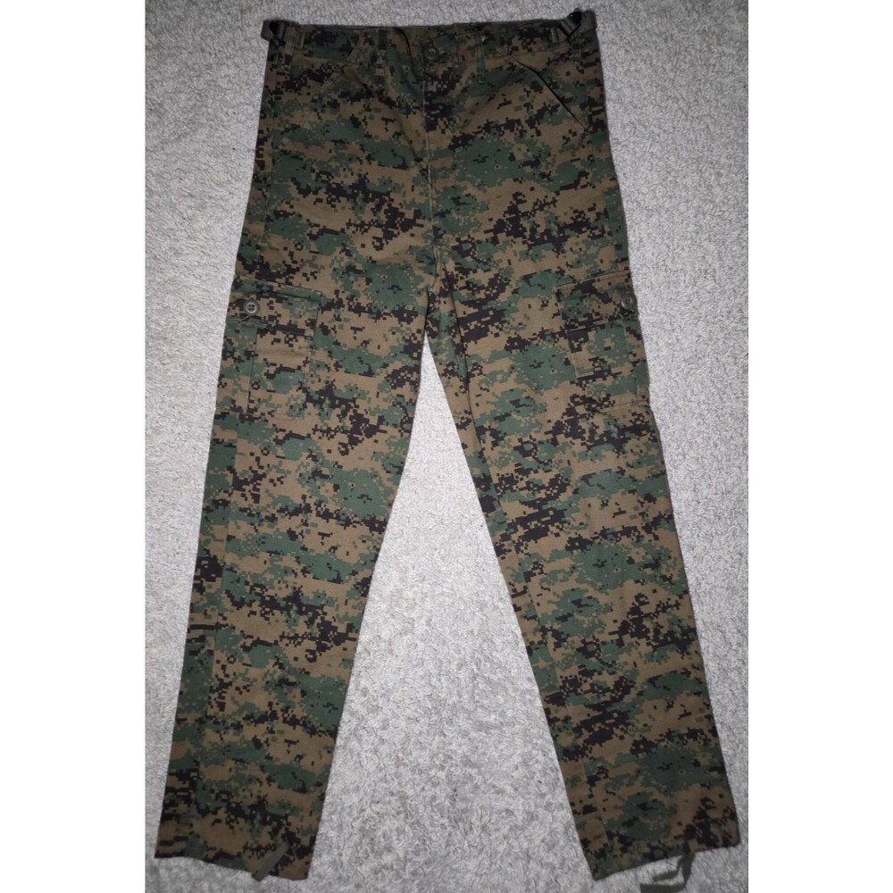 Rothco Digital Camo BDU Pants Kids Woodland Military Cargo Adjustable Waist